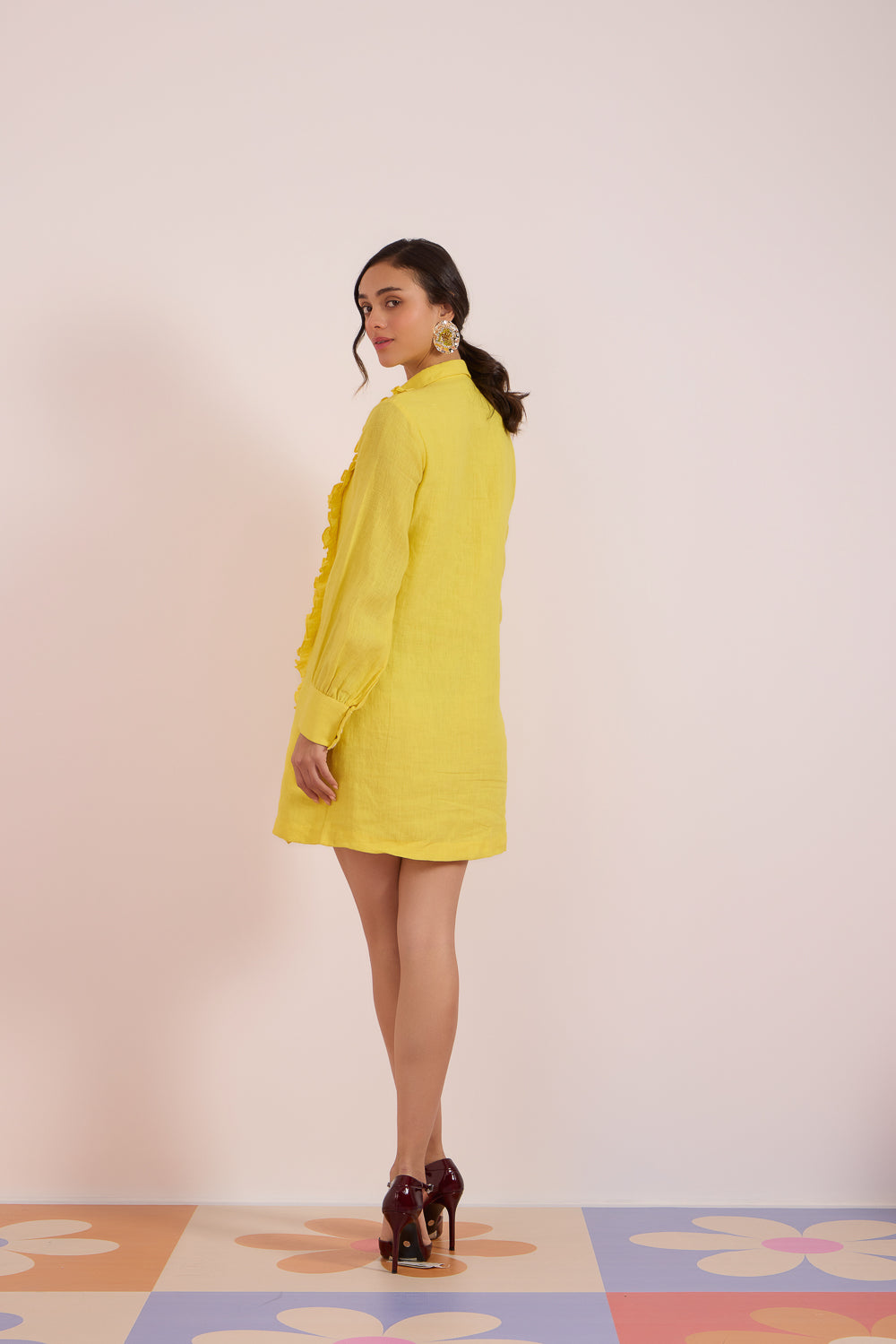 Lemon Love Shirt Dress