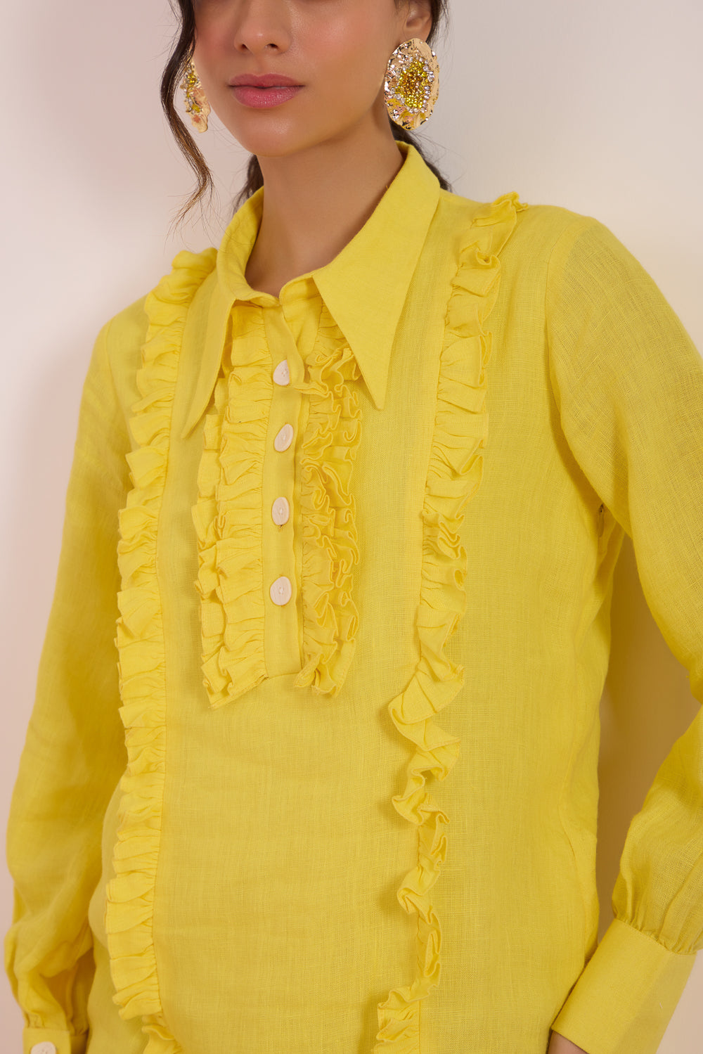 Lemon Love Shirt Dress