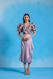 Celestial Pink Puff Sleeved Top