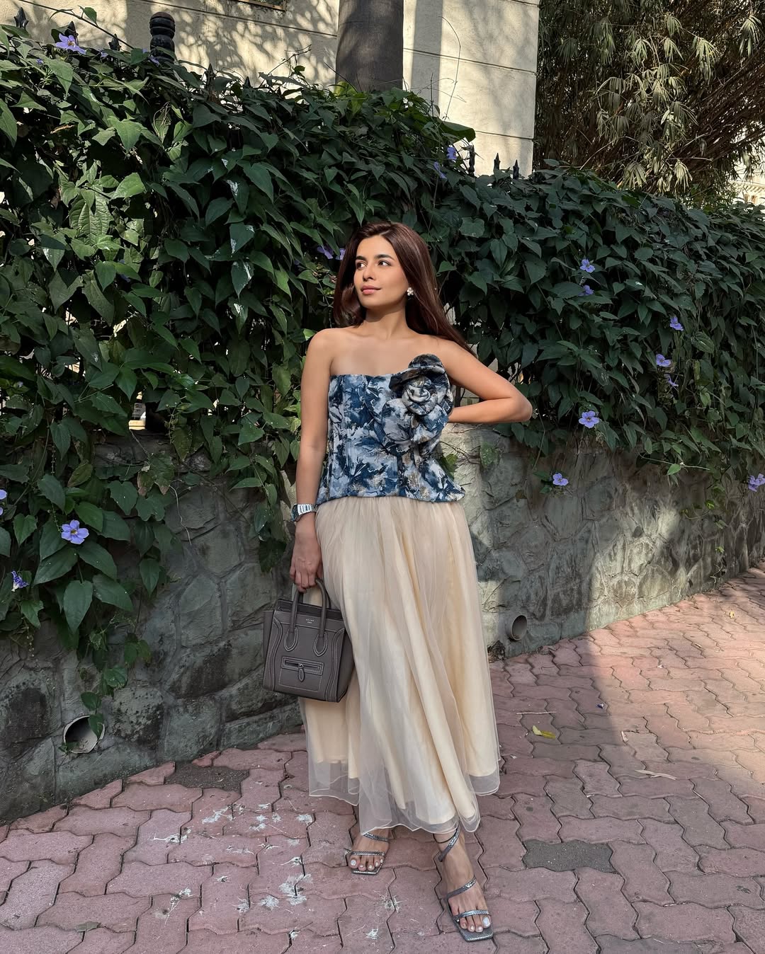 Prerna Mehra in Gilded Corset Co-ord