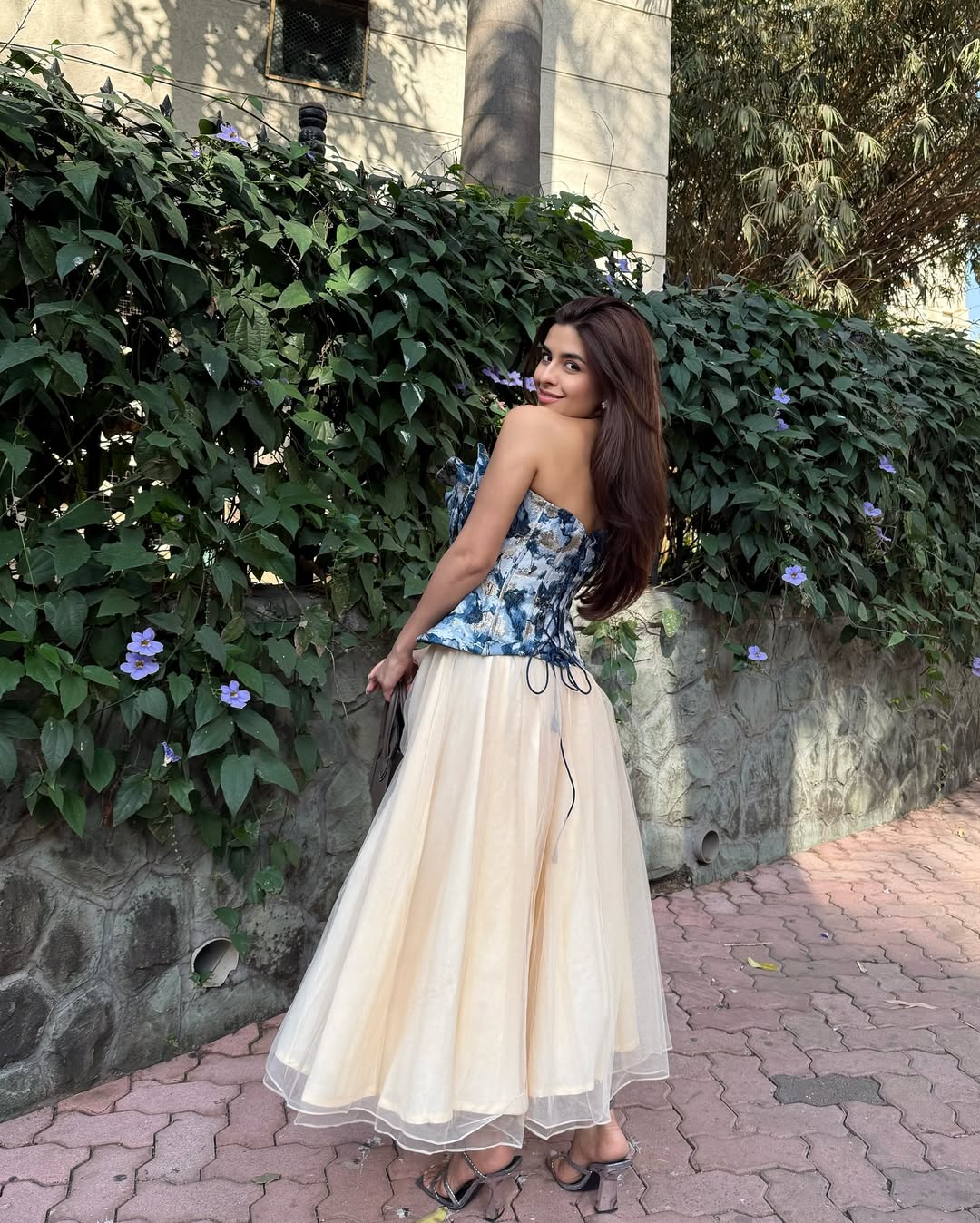 Prerna Mehra in Gilded Corset Co-ord
