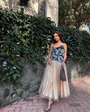 Prerna Mehra in Gilded Corset Co-ord