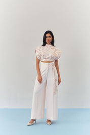 Rosaline Embellished Crop Top