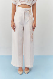 Rosaline Embellished Crop Top Co-ord Set