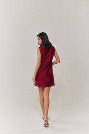 Valentina Embroidered A line Dress