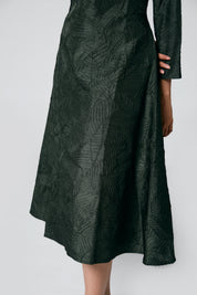 Crush Front Tie Dress