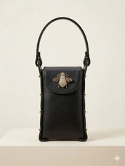 Bee Bling Bag Black & Black Accents