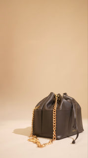 Westoria Black Bucket Bag