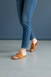 Suede Bee Mules Footwear