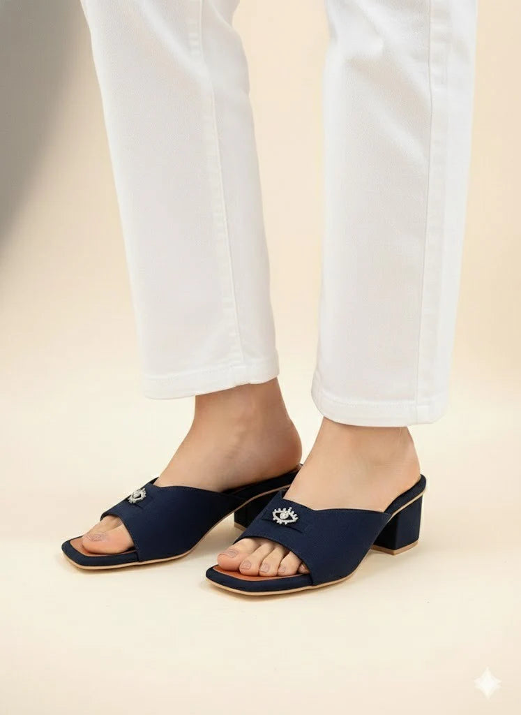 Suede Charm Heels 2 Charms