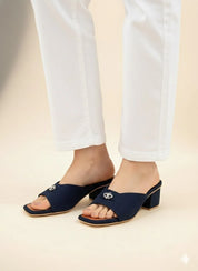 Suede Charm Heels 2 Charms