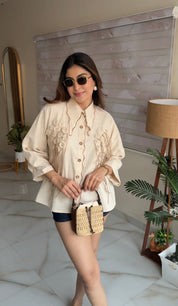 Soft Terrain Beige Shirt