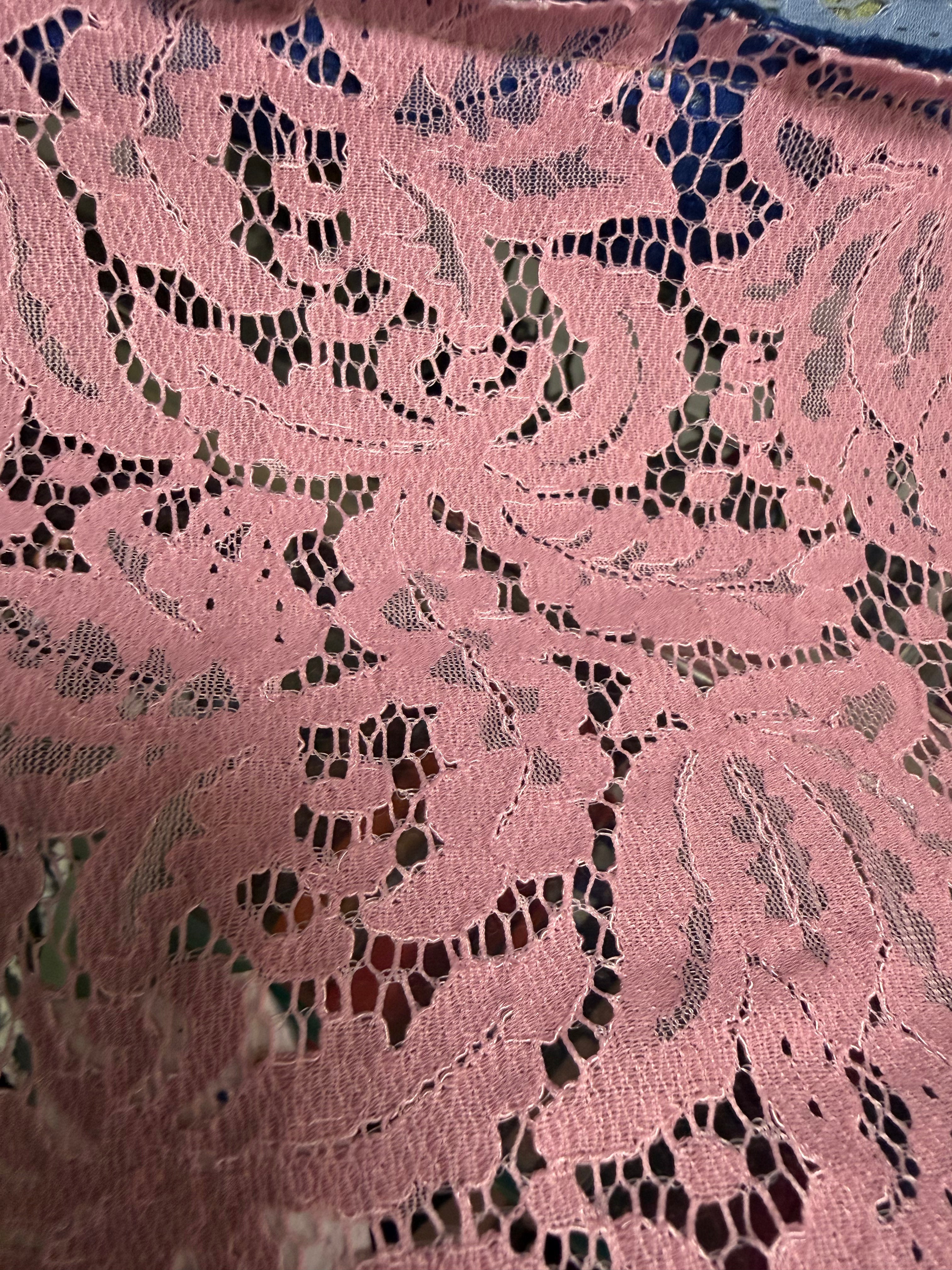 Pink Azure Lace Co-ord Set