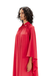 Alara Embellished Crepe Dress - Leh Studios