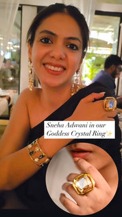Sneha Adwani in Ray Cuff Adjustable Bracelet