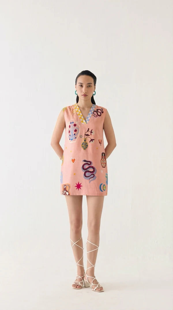 Pottery Short Dress