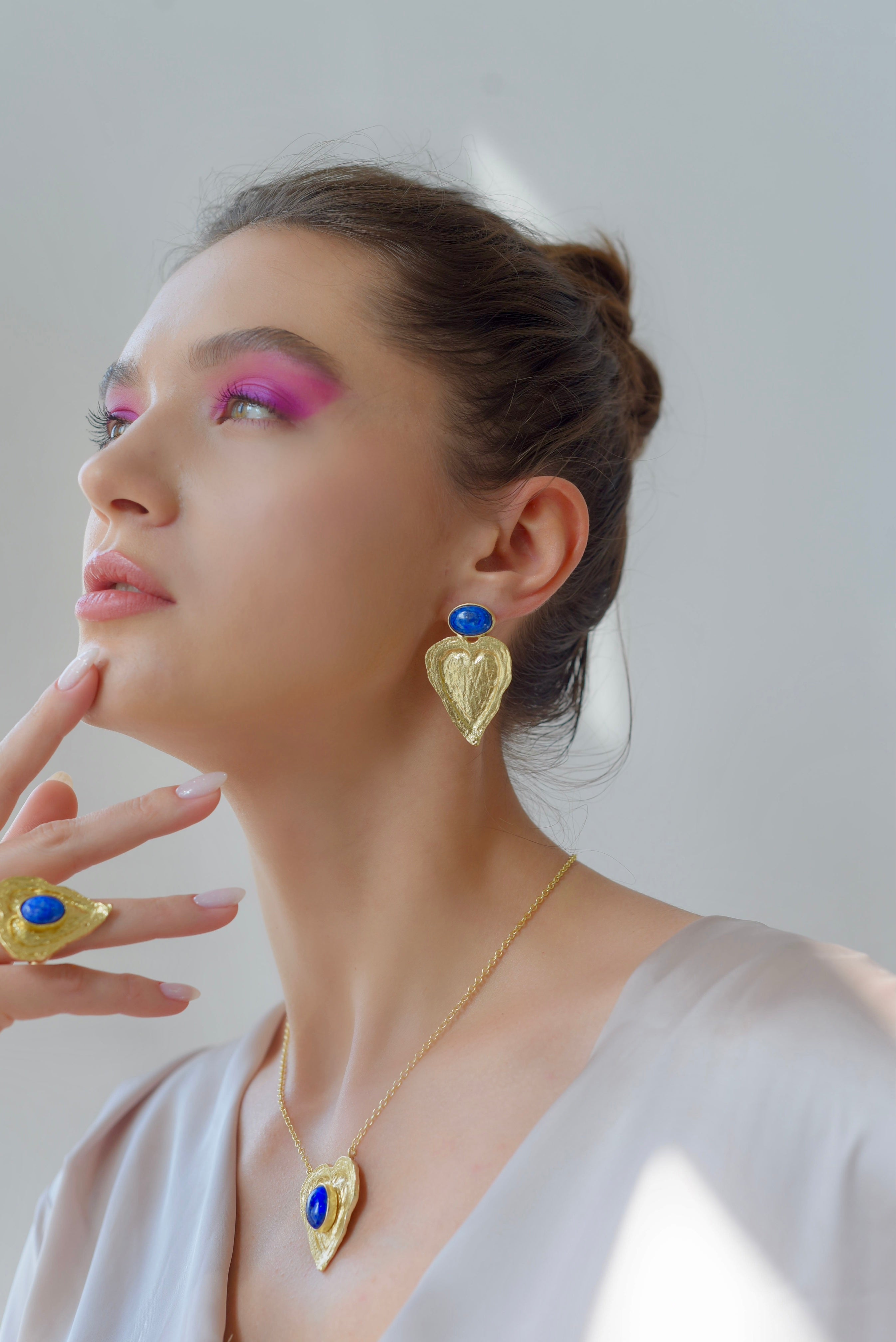 Heart Statement Earrings