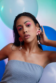 Rokoko Studs Shades Of Pink