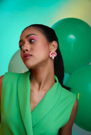 Rokoko Studs Shades Of Pink