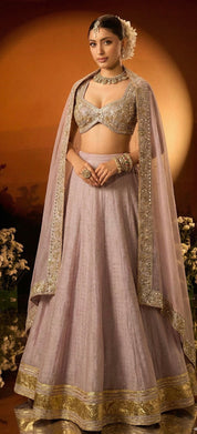 Lilac Lehenga Set