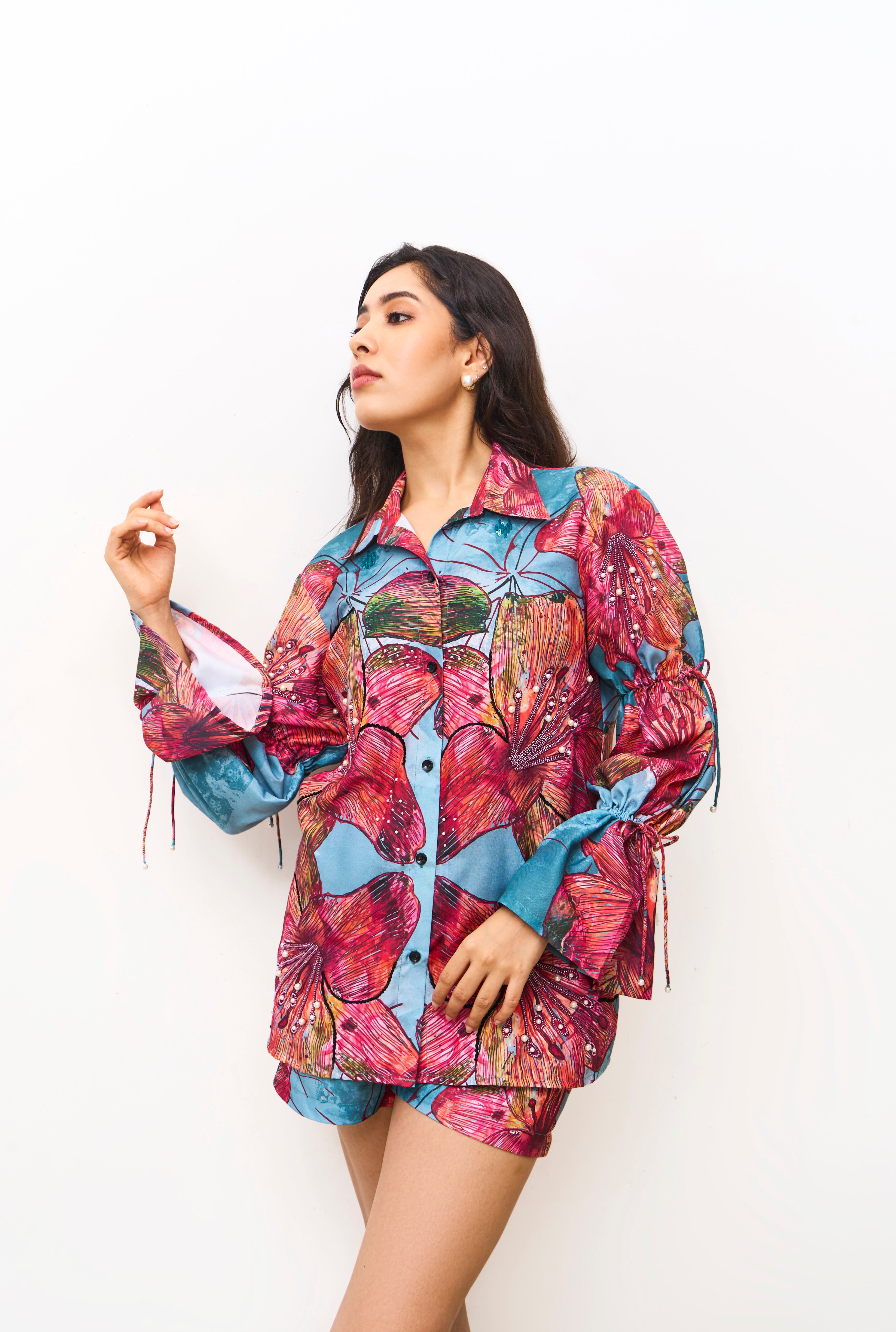 Blue Coral Shirt
