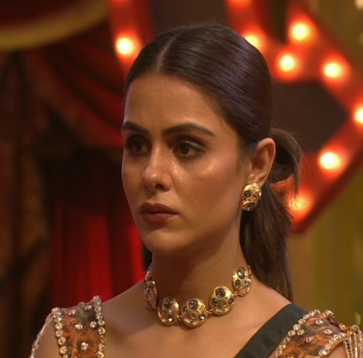 Priyanka Chahar Choudhury in Thea Necklace