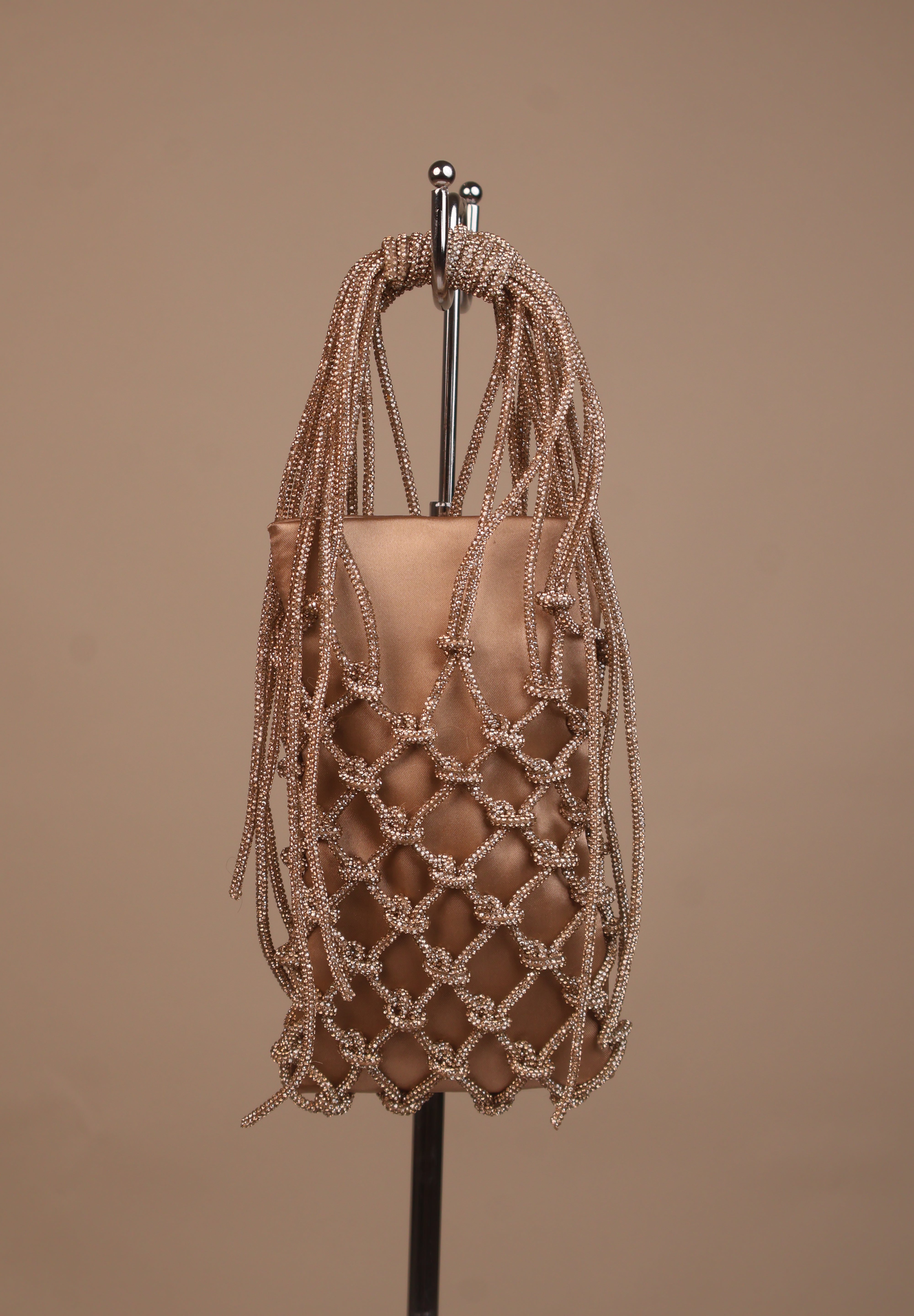 Zaya Phone Bag With Pocket Gold