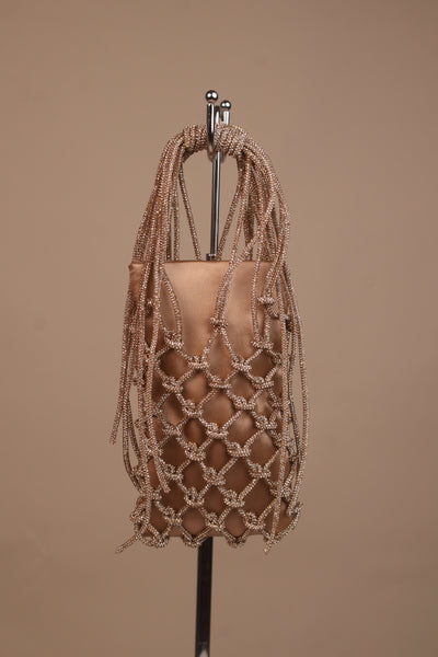 Zaya Phone Bag With Pocket Gold