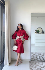 Ruby Crocia Belt Dress
