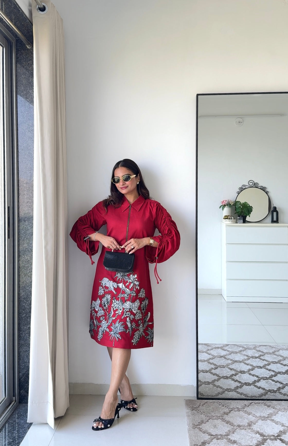 Tiger Lily Rush Dress Red