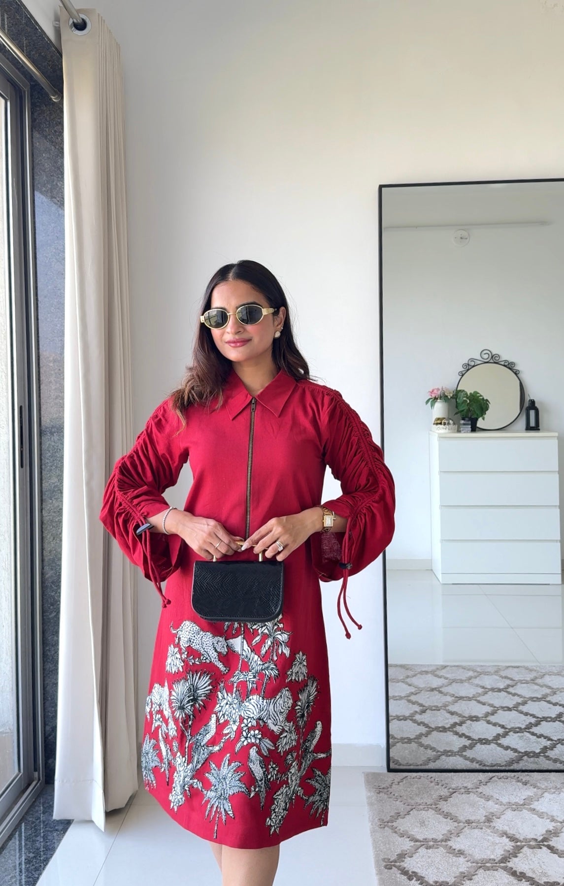Tiger Lily Rush Dress Red