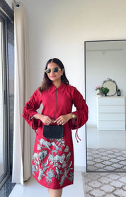 Tiger Lily Rush Dress Red