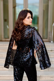 Stardust Embroidered Cape