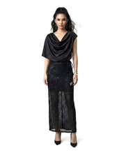 Daphne Draped Dress & Geneva Knit Skirt