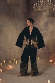 The Noir Regal Blazer Set