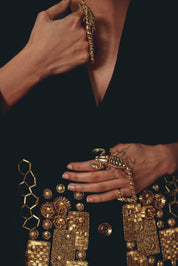 The Noir Regal Blazer Set
