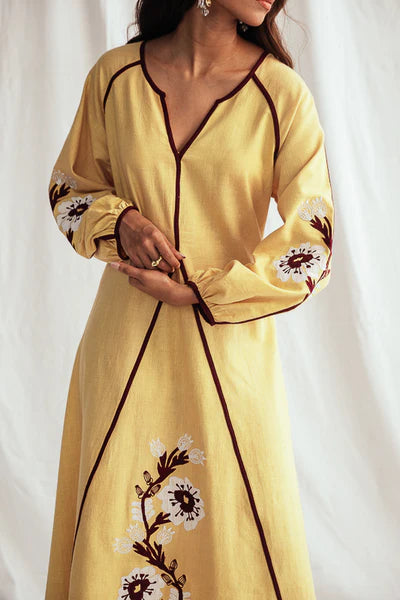 Aamras Handloom Peasant Dress