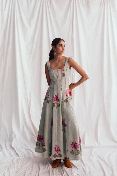 Gulkand Panel Dress