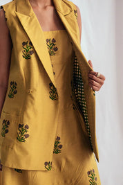 Nimbu Silk Blazer
