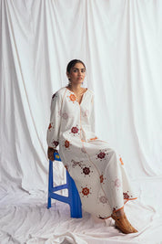 Thandai Peasant Dress