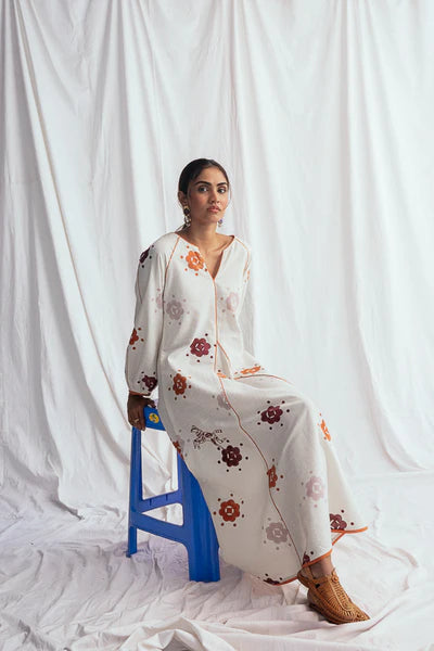 Thandai Peasant Dress