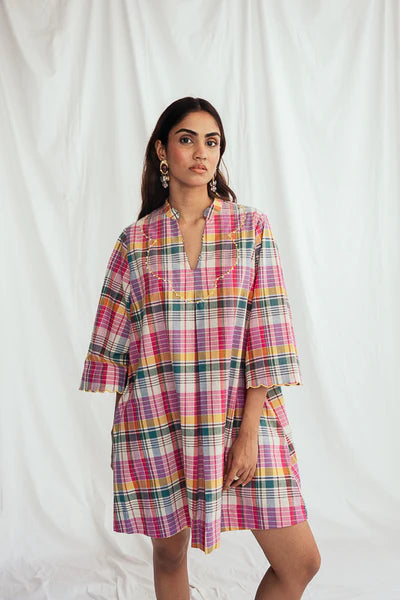 Sherbet Shift Dress