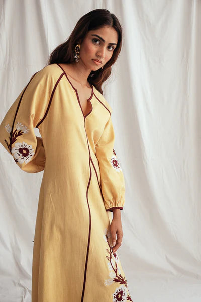 Aamras Handloom Peasant Dress