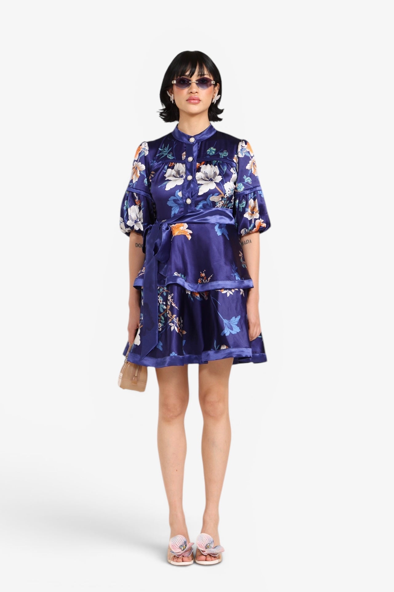 Taffy Dress Navy