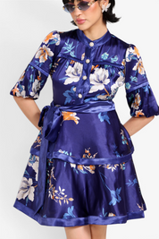 Taffy Dress Navy