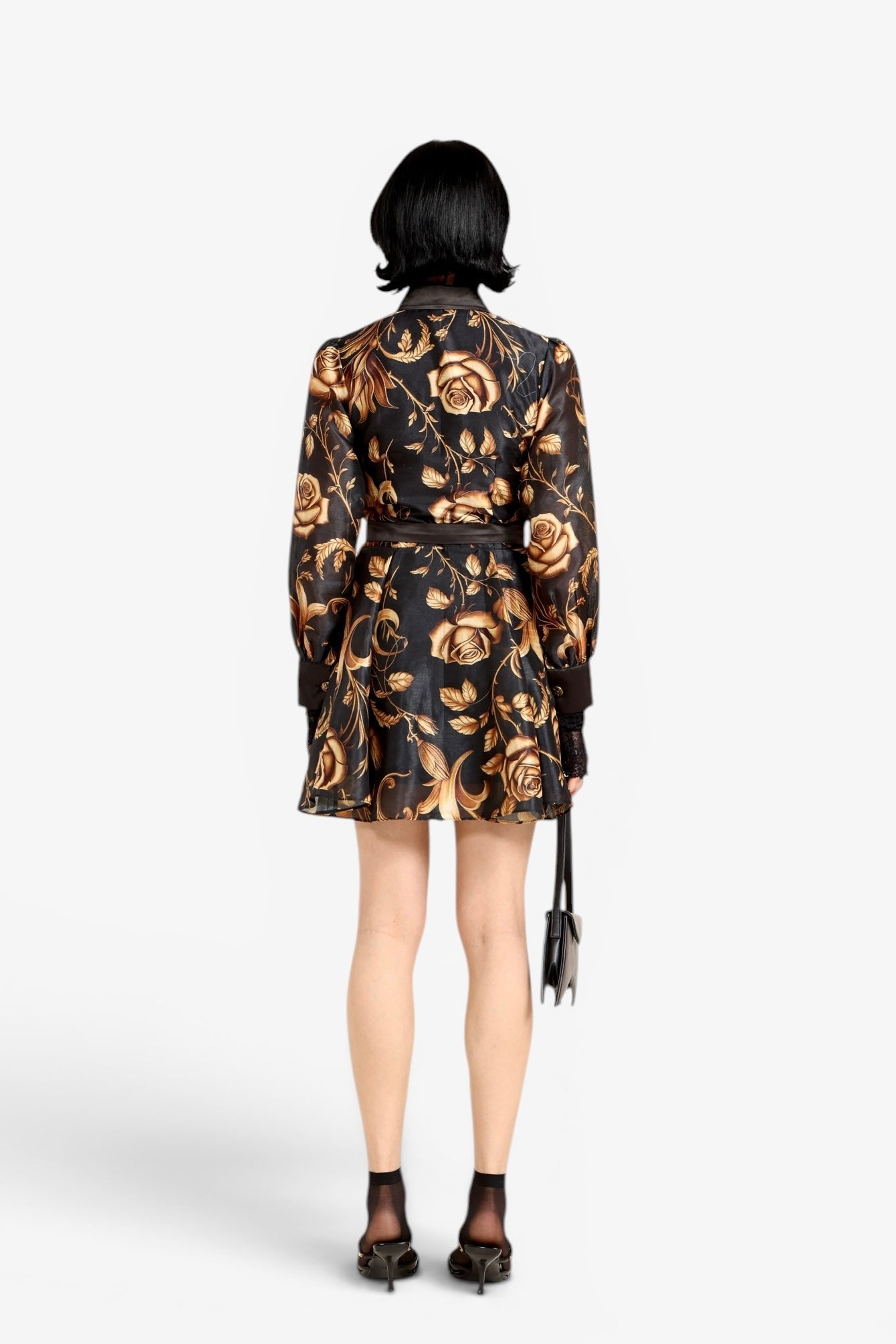 Obsidian Bloom Dress