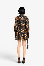 Obsidian Bloom Dress