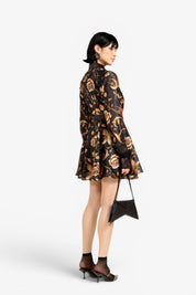 Obsidian Bloom Dress