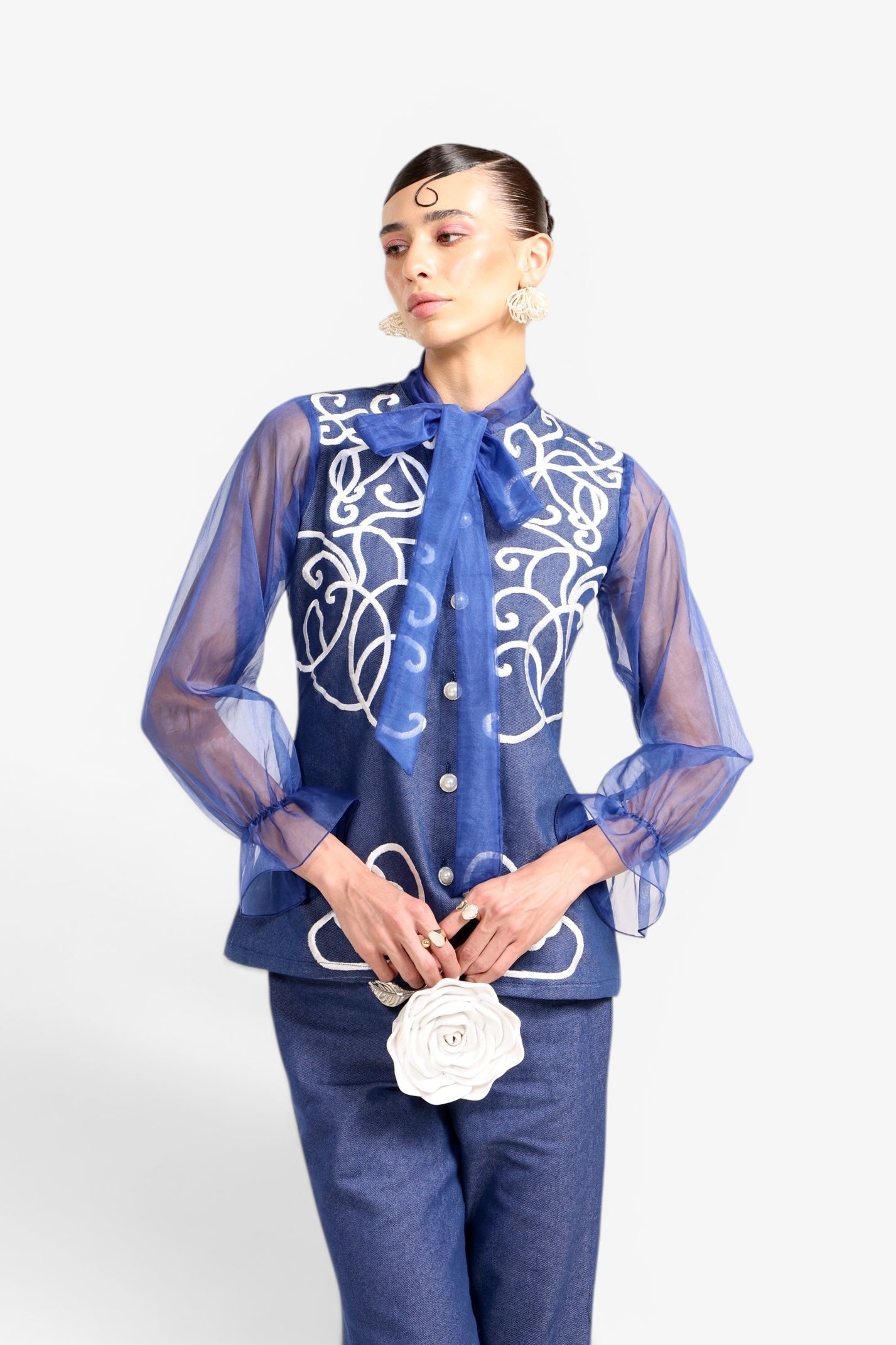 Oceana Denim Coord Set
