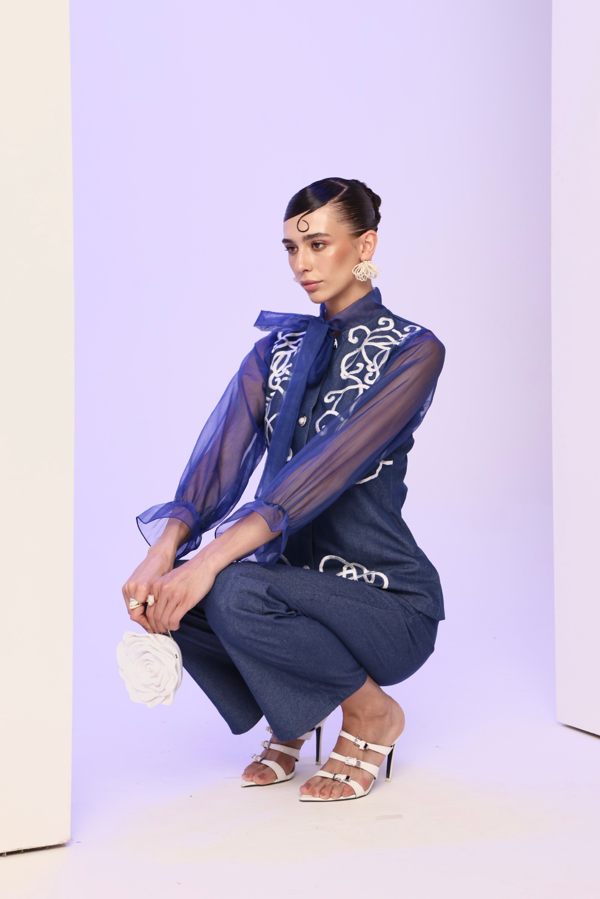Oceana Denim Coord Set
